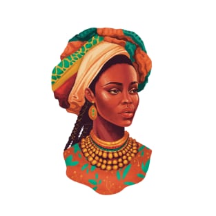 African Woman T-Shirt