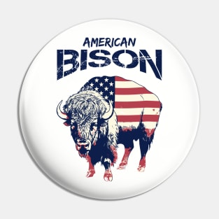 American Bison Pin