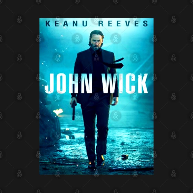 John Wick Fierce Feats by Infinity Painting