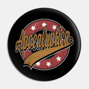 Personalized Name Apocalyptica Vintage Circle Limited Edition Pin
