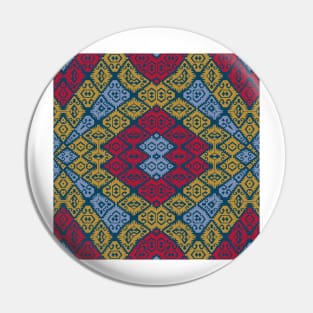 Southwest Kilim Faux Tapestry Pin