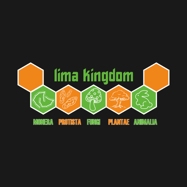 Biology T-shirt - 5kingdom 1 by hakim91