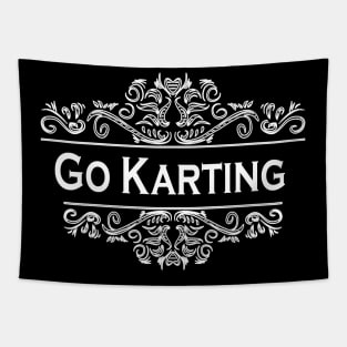 Sports Go Karting Tapestry