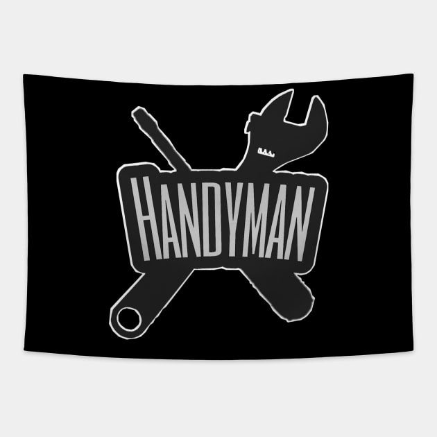 Handyman, new 2022 design Tapestry by Magination