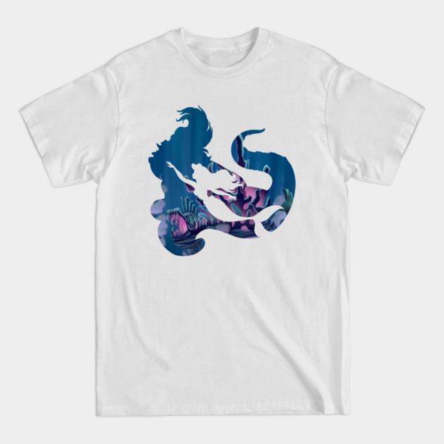 Disover Ariel & Ursula TAIL - Silhouette - T-Shirt