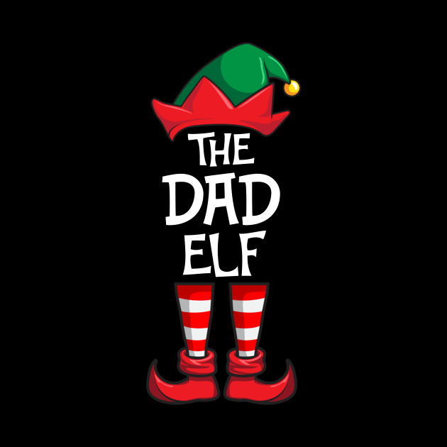 Dad Elf Matching Family Christmas Daddy by hazlleylyavlda