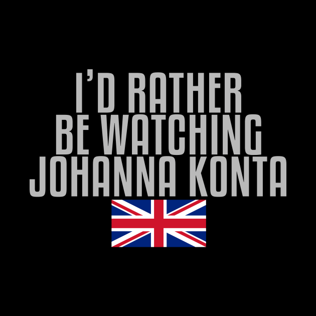 I'd rather be watching Johanna Konta by mapreduce