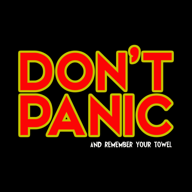 Don't Panic - and remember your towel by tone