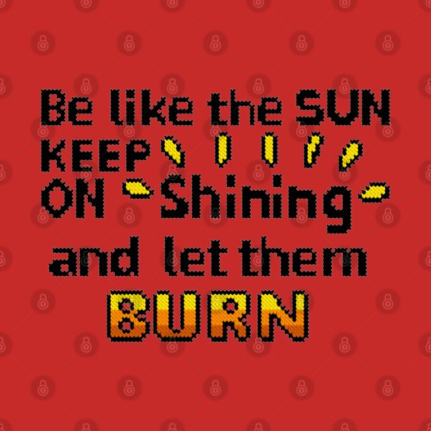 Keep on shining by ZingyStitches