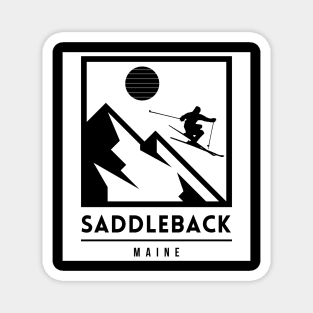 Saddleback maine usa ski Magnet