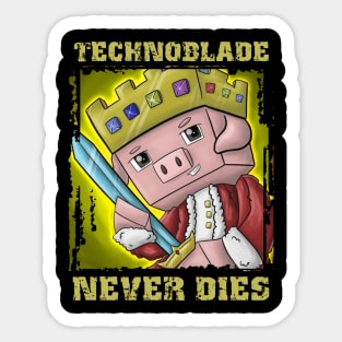 Technoblade Never Dies Games Classic Pillow Case Cover