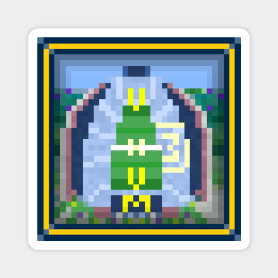 "The Big House" - MICHIGAN BORDER Magnet