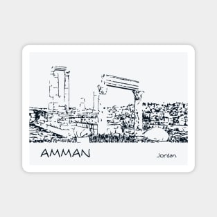 Amman - Jordan Magnet