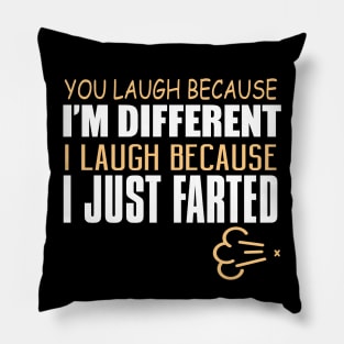 I Just Farted Pillow