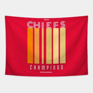 CHIEFS SUPERBOWL CHAMPIONS Tapestry
