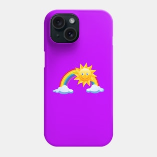 Happy rainbow Phone Case