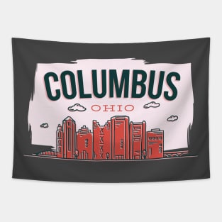 Columbus Ohio Tapestry