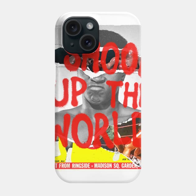 Ali Shook UP the World! Phone Case by Aefe