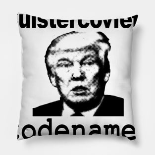 Cmdr Clustercovfefe Pillow