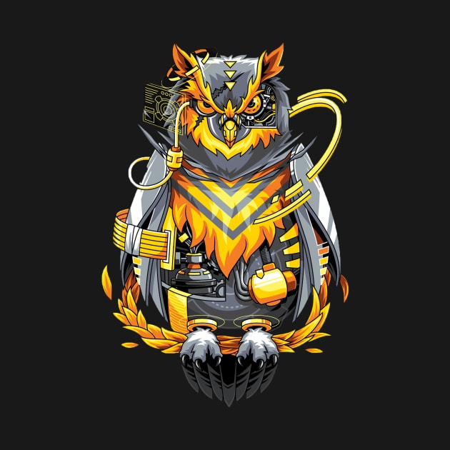 cyber owl by bpkardijan