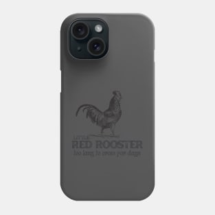 Little Red Rooster Karen Payton Art Phone Case