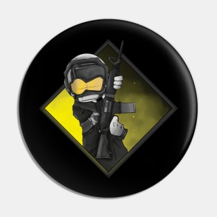 Madness combat AAHW Engineer grunt art Pin