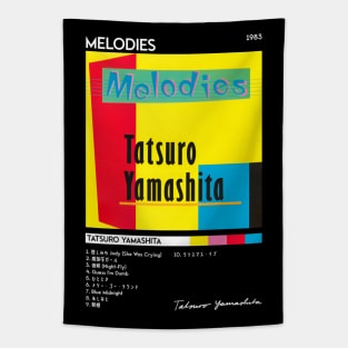 Melodies Album Cover - Tatsuro Yamashita | City Pop | 70s 80s 90s | Track List | Tapestry