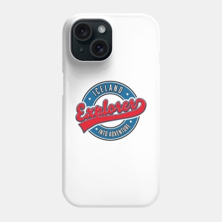 Iceland explorer into adventure Phone Case