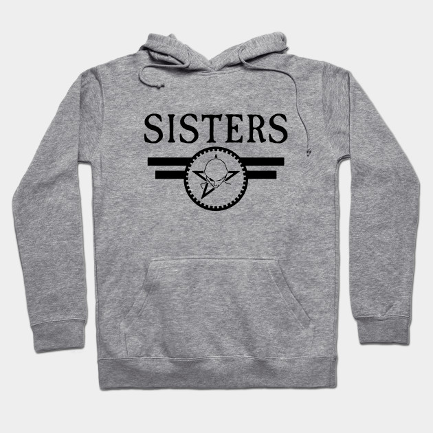 white sisters hoodie