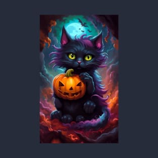 Halloween Cat 5 T-Shirt