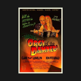 Dracula's Orgy of the Damned Movie Poster T-Shirt