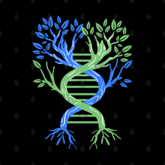 DNA Tree For Genealogy Lover - Dna Tree - Mug | TeePublic