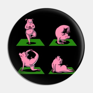 Pig Yoga Workout Poses Pin