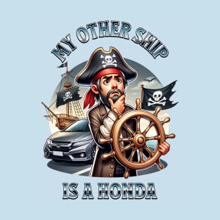 Funny Pirate Ship T-Shirt