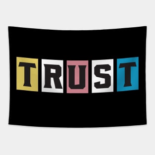 Trust Motivational Words Tapestry