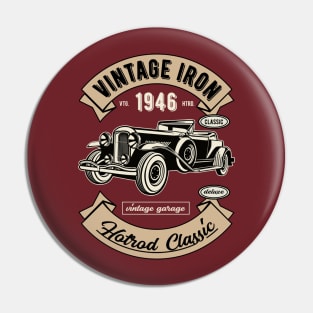 Vintage Deluxe Car Pin