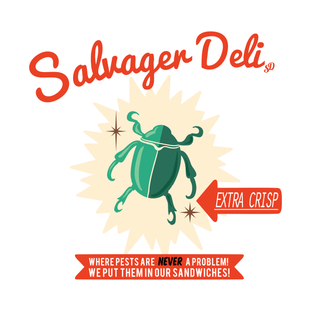 Salvager Deli - Extra Crispy Bug Sandwiches by SingeDesigns