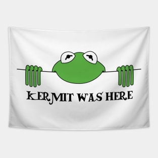 KERMIT WAS HERE Tapestry