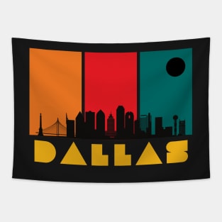 Vintage Dallas Souvenir Tapestry