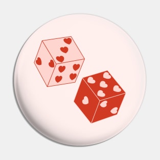 Devils Roll the Dice Pin