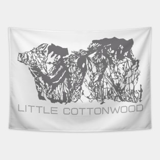 Little Cottonwood Canyon 3D Tapestry