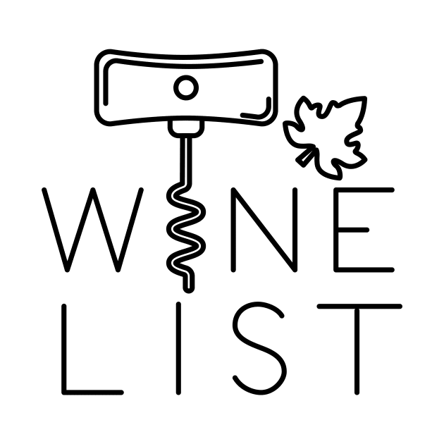 Wine List by SWON Design