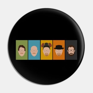 the evolution of Walter White Pin