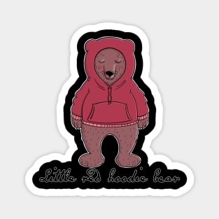 Little red hoodie Bear Magnet