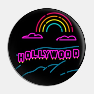 Hollywood Rainbow Pin