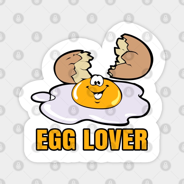 Egg Lover Magnet by LunaMay