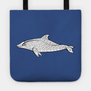 Native Inspired Bottlenose Dolphin Tote