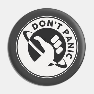 HHGTTG Inspired Button: Don't Panic & Know Where Your Towel Is