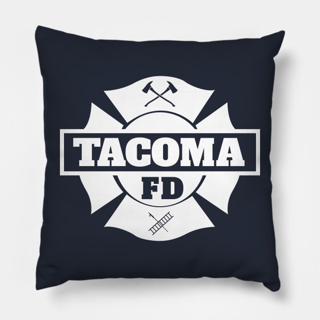 Tacoma FD - TV Show Logo Pillow by SharkPants