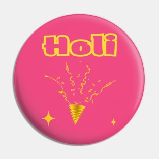 Indian Festivals -  Holi Pin